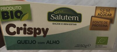 Crispy queijo com alho