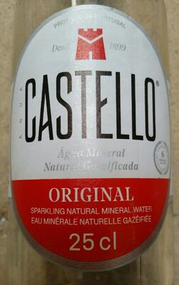 Água Mineral Natural Gaseificada Original