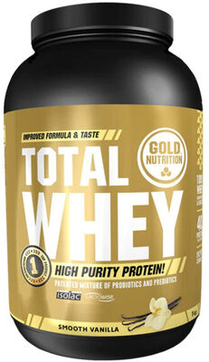 Total Whey 1 kg Vainilla front packaging