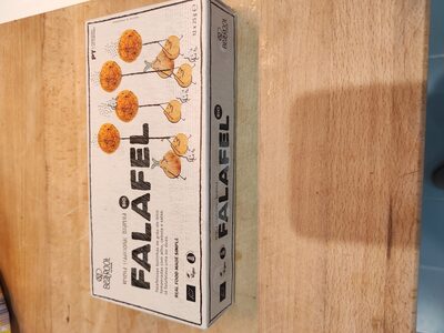 Falafel front packaging
