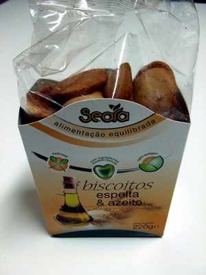 Biscoitos espelta & azeite