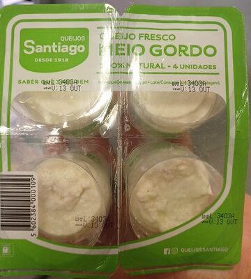 Queijo Fresco Meio Gordo