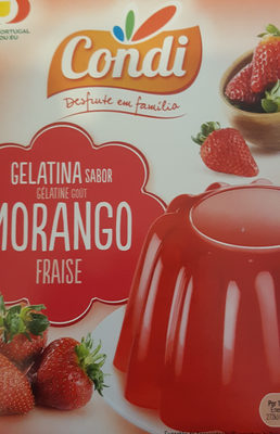 Gelatina sabor fresa