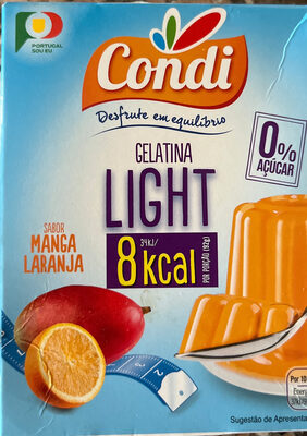 Gelatina Light Manga Laranja