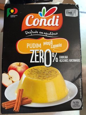 Pudim maca canela