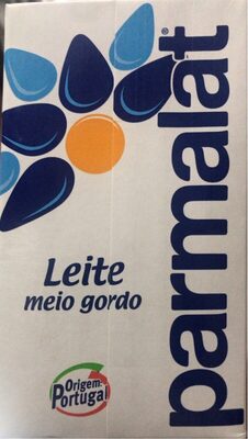 Leite meio gordo front packaging