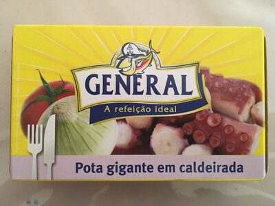 Pota gigante em caldeirada