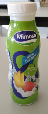 Iogurte Liquido Banana e Morango