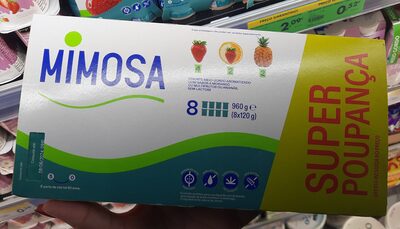 Iogurte Meio-Gordo Aromatizado com Sabor a Morango ou Multifrutos ou Ananás, sem Lactose