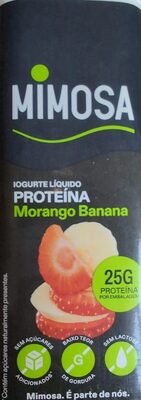 Iogurte Líquido Proteína Morango Banana
