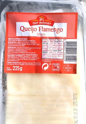 Queijo Flamengo fatiado