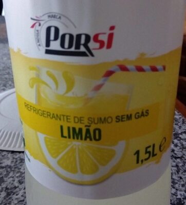 Refrigerante de Sumo sem Gás Limão front packaging