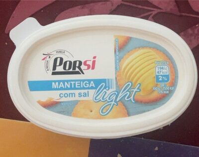 Manteiga com sal light