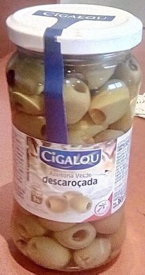 Azeitona Verde descaroçada