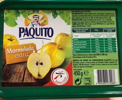 marmelade front packaging