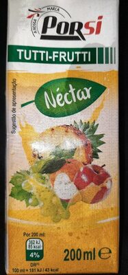 Nectar Tutti-frutti front packaging