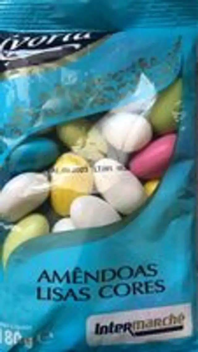 Amêndoas Lisas Cores