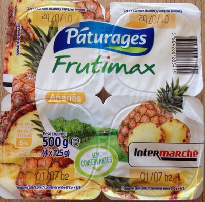 Frutimax Ananás front packaging