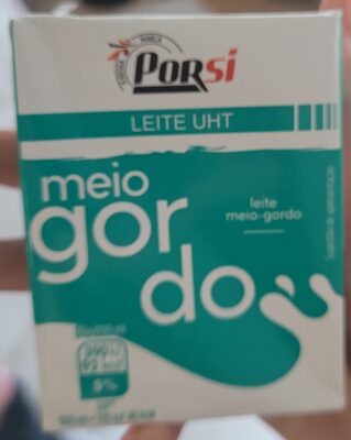 Leite UHT meio gordo