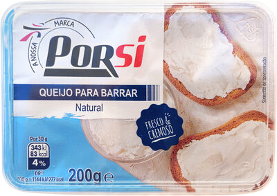 Queijo para Barrar Natural