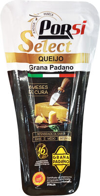 Queijo Grana Padano front packaging