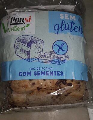 Pain aux graines sans gluten front packaging