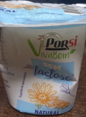Iogurte Natural sem Lactose