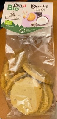 Biscoitos Coco e Açai