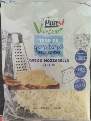 Queijo Mozzarella Ralado