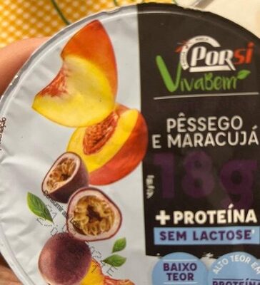 Pêssego e Maracujá front packaging