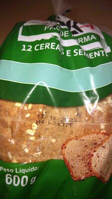 Pão de Forma 12 Cereais e Sementes