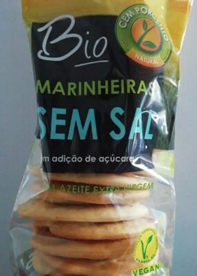 Marinheiras sem sal front packaging