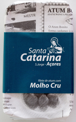 filete de atum com Molho Cru