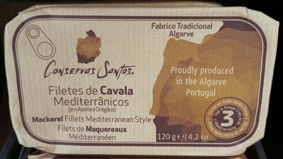 Filetes de Cavala Mediterrânicos (em Azeite e Orégãos)