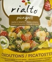 Croutons aus Weizenmehl mit Olivenö