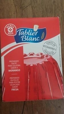 Gélatine front packaging