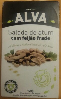 Salada de atum com feijão frade