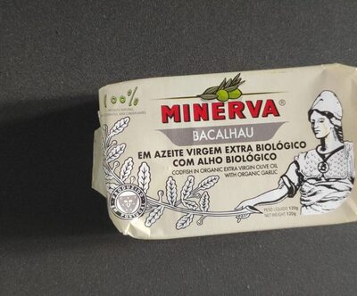 Bacalhau en azeite virgem extra biológico com alho biológico