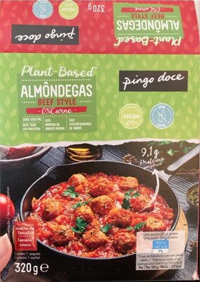 Almôndegas Beef Style front packaging