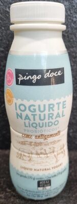 Iogurte Natural Líquido front packaging