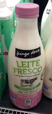 Leite Fresco Meio Gordo sem Lactose