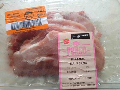 Bifanas da Perna Porco front packaging