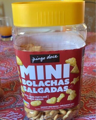 Mini Bolachas Salgadas
