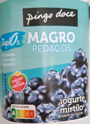 Iogurte Mirtilo Magro Pedaços