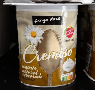 Iogurte Natural Açucarado Cremoso