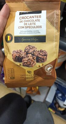 Crocantes de chocolate de leite com speculoos PD
