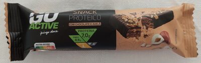 Snack Proteico com Chocolate e Avelã