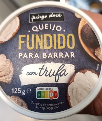 Queijo Fundido para Barrar com Trufa