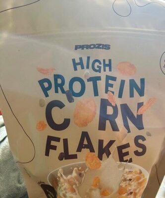 High Protein Corn Flakes front packaging