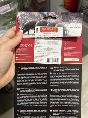 Salsichão porco Preto